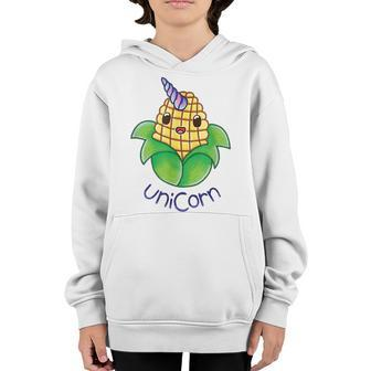 Unicorn | Cute Funny For Kids Ns Boys Girls Youth Hoodie | Mazezy