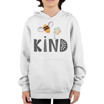 Unity Day Orange For Kids Anti Bullying Be Bee Kind Kindness Youth Hoodie - Thegiftio UK