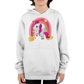 Unity Day Orange For Kids Toddler Be Kind Unicorn Rainbow Youth Hoodie - Thegiftio UK