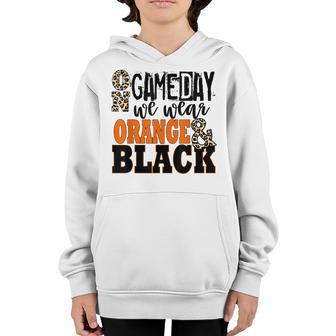 We Wear Orange And Black School Spirit Youth Hoodie - Thegiftio UK