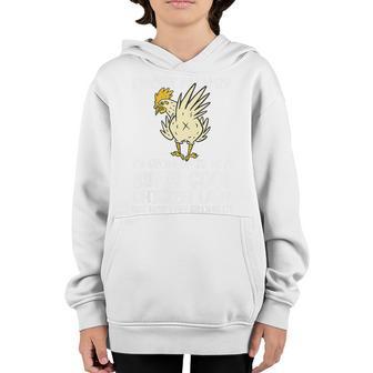 Womens Cool Chicken Women Girls Funny Chicken Farmer V10 Youth Hoodie - Thegiftio UK