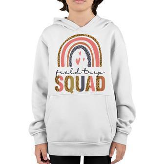 Womens Field Trip Squad Leopard Field Day Game Day Field Day Vibes Youth Hoodie - Thegiftio UK