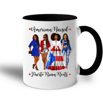 Afro Latina American Raised Puerto Rican Roots Rico Womens Gift For Womens Accent Mug | Mazezy CA