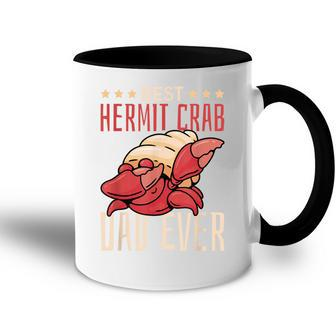 Best Hermit Crab Dad Ever Hermit Crab Accent Mug - Seseable