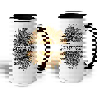 Best Mawmaw Ever Leopard Sunflower Mawmaw Mothers Day Accent Mug - Seseable