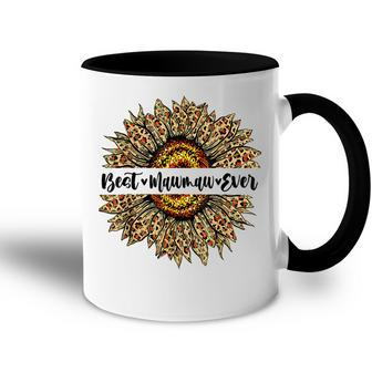 Best Mawmaw Ever Sunflower Mawmaw Mothers Day Gifts Accent Mug - Seseable