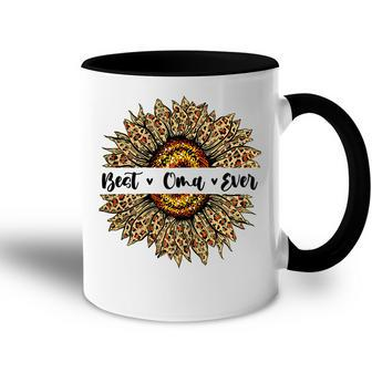 Best Oma Ever Sunflower Oma Mothers Day Gifts Gift For Womens Accent Mug - Seseable