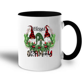 Blessed Grammy Christmas Gnome Grandma Gift Accent Mug | Mazezy