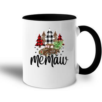 Blessed Memaw Christmas Truck Grandma Gift Accent Mug | Mazezy
