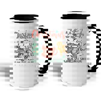 Christmas Calories Do Not Count Funny Christmas Accent Mug - Thegiftio