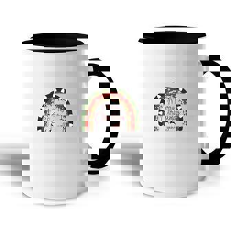 Christmas Raibow Merry Christmas Yall Accent Mug - Thegiftio