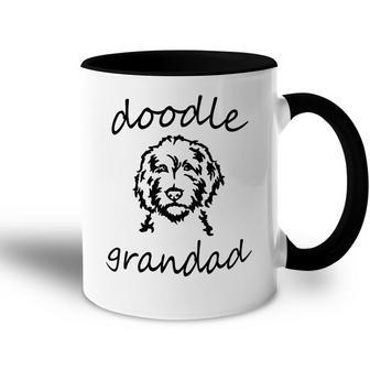 Doodle Grandad Goldendoodle Golden Doodle Grandpa Gift Gift For Mens Accent Mug | Mazezy