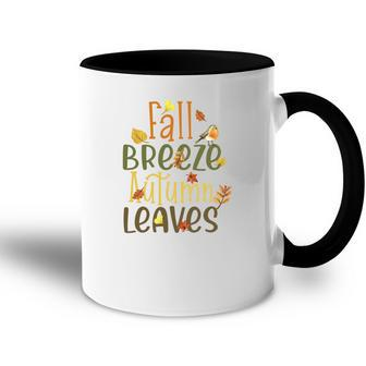Fall Breeze And Autumn Leaves Autumn Accent Mug