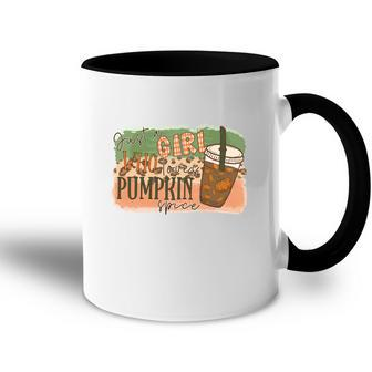 Fall Just A Girl Who Loves Pumpkin Spice Thankful Gifts Accent Mug