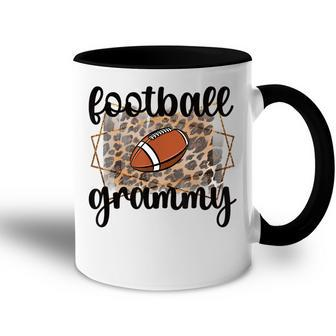 Football Grammy Grandma Grammy Of A Football Player Accent Mug | Mazezy