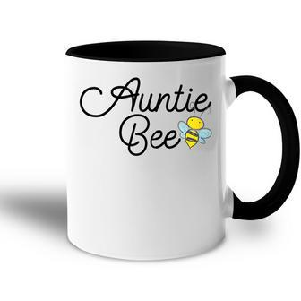 Funny Auntie Bee Baby Shower Costume Cute Gender Reveal Gift Gift For Womens Accent Mug | Mazezy