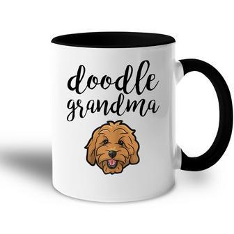Goldendoodle Grandma Doodle Grandma Cute Dog Gift Accent Mug | Mazezy