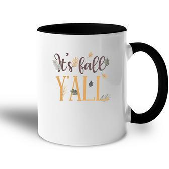 It Is Fall Yall Autumn Vibes Accent Mug