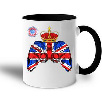 Kings Charles Coronation 2023 Kids Union & Jack Merchandise Accent Mug - Seseable