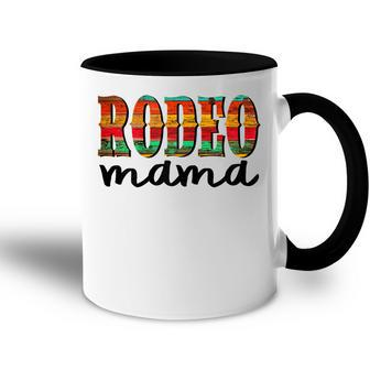 Rodeo Mama T Horse Lover Racing Mothers Day Gift Gift For Womens Accent Mug | Mazezy