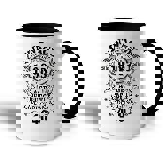 The Man Myth Legend 1983 Vintage 40Th Year Old Birthday Gift Accent Mug - Seseable