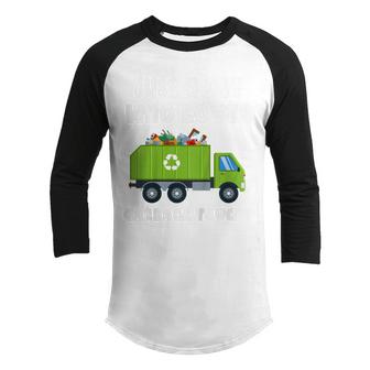 Kids Just A Boy Who Loves Garbage Trucks  Youth Raglan Shirt