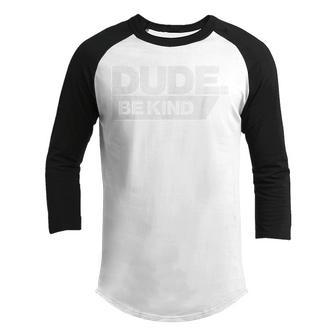 Dude Be Kind Kids Unity Day Orange Anti Bullying Youth Raglan Shirt - Thegiftio UK
