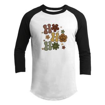 Funny Christmas Ho Ho Ho V2 Youth Raglan Shirt - Thegiftio UK