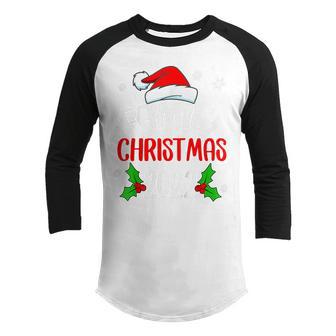 Kids Christmas 2022 Matching Family Santa Hat For Kids Men Women Youth Raglan Shirt - Thegiftio UK