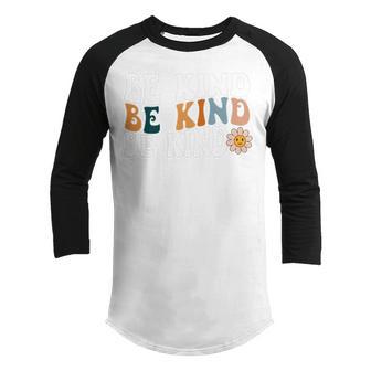 Unity Day Orange Kids Be Kind Women Be Kind Asl Youth Raglan Shirt - Thegiftio UK