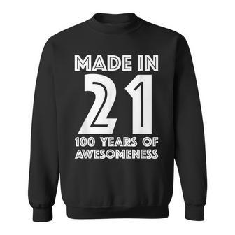 100 Geburtstag Geschenke Für Ihre Frauen 100 Jahre Alte Oma Sweatshirt - Seseable