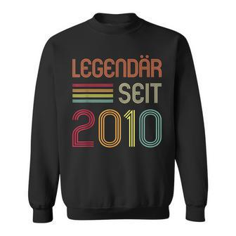 12 Geburtstag Legendär Seit 2010 Geschenk Sweatshirt - Seseable