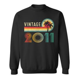 12 Year Old Gifts Vintage Born In 2011 12Th Birthday Retro Men Women Sweatshirt Graphic Print Unisex - Thegiftio UK