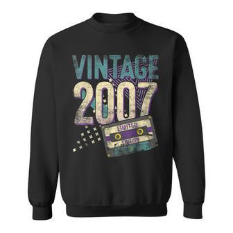 16 Year Old Gifts Vintage 2007 Limited Edition 16Th Birthday V2 Sweatshirt | Mazezy