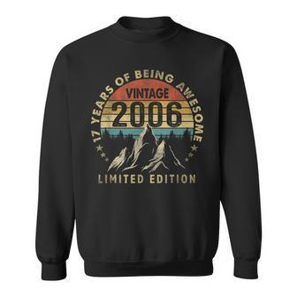 17 Year Old Gifts Vintage 2006 Limited Edition 17Th Birthday Men Women Sweatshirt Graphic Print Unisex - Seseable