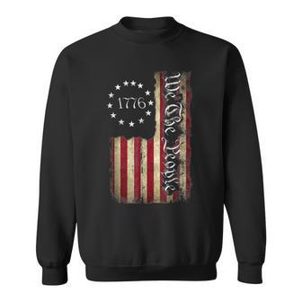 1776 We The People Patriotic American Constitution Sweatshirt | Mazezy DE