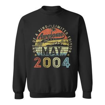 19 Year Old Awesome Since May 2004 19Th Birthday Sweatshirt | Mazezy