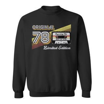 1978 Vintage Geburtstags Sweatshirt Retro Limited Edition, Unisex - Seseable