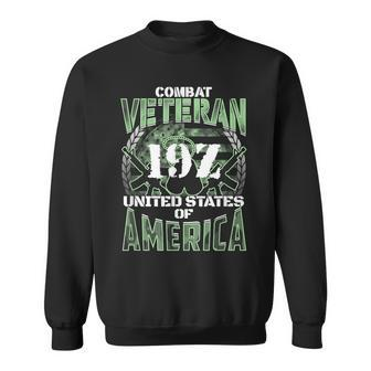 19Z Mos United States Combat Veteran Men Women Sweatshirt Graphic Print Unisex - Seseable