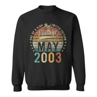 20 Year Old Awesome Since May 2003 20Th Birthday Sweatshirt - Seseable