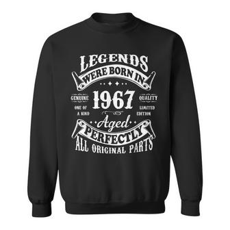 1967 Birthday  56 Years Old Women Men 56Th Birthday  Sweatshirt