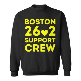 2023 Marathon Boston Support Crew Marathon 00 Support Staff Sweatshirt | Mazezy