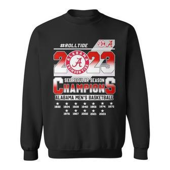 2023 Rolltide Alabama Sec Regular Season Champions Sweatshirt | Mazezy