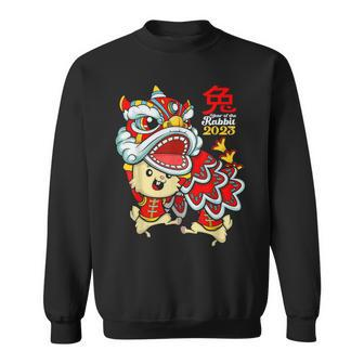 2023 Year Of The Rabbit Chinese New Year Zodiac Lunar Bunny Sweatshirt - Thegiftio UK