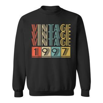 26 Year Old Gifts Made In 1997 Vintage 1997 26Th Birthday Men Women Sweatshirt Graphic Print Unisex - Seseable