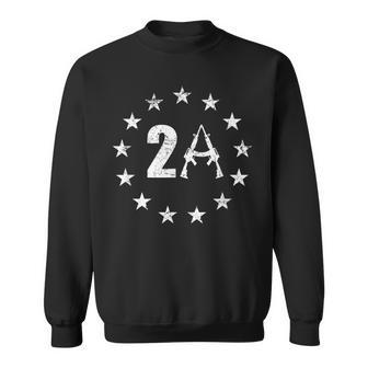 2Nd Amendment 13 Stars Flag 2A Ar15 1776 - I Will Not Comply Sweatshirt - Seseable
