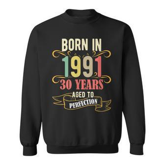 30 Geburtstag Männer All Legends Are Born In März 1991 Sweatshirt - Seseable