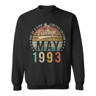30 Year Old Awesome Since May 1993 30Th Birthday Sweatshirt - Seseable