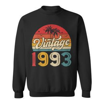 30 Year Old Gifts Vintage 1993 Made In 1993 30Th Birthday Men Women Sweatshirt Graphic Print Unisex - Seseable