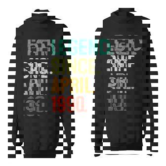 33 Years Old Legend Since April 1990 33Th Birthday Sweatshirt | Mazezy